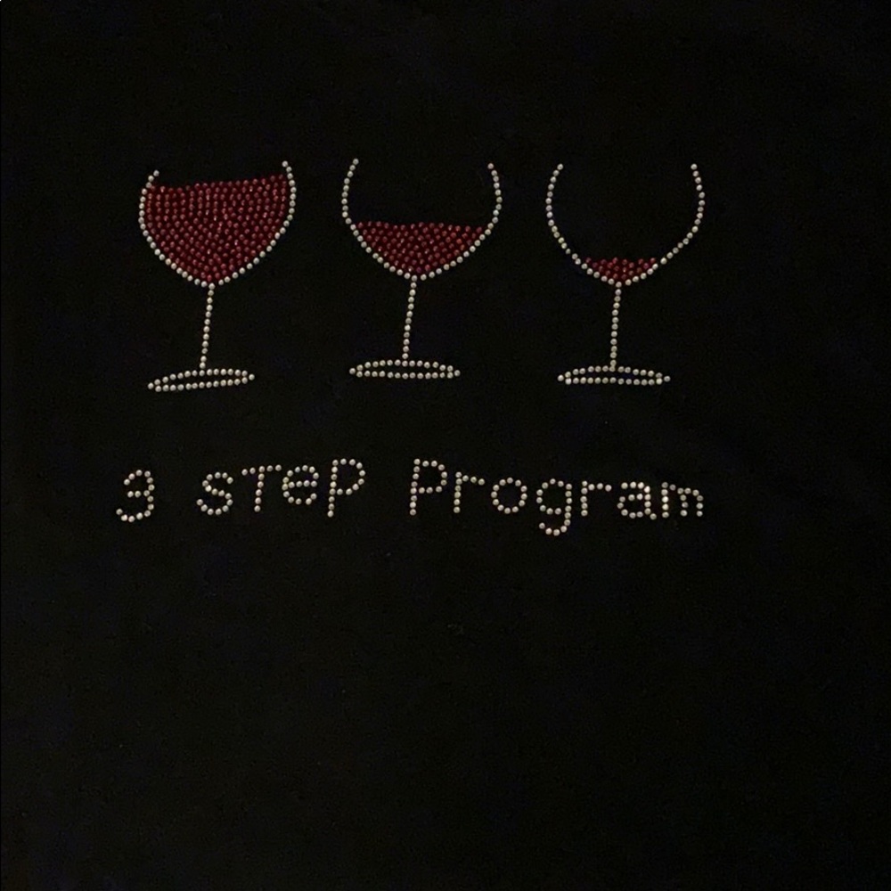 3 Step Program T-Shirt🍷🍷🍷 - Picture 3 of 5